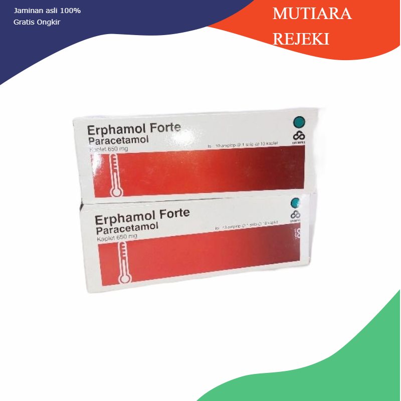 Erphamol Forte 650 Mg Tablet Erlimpex