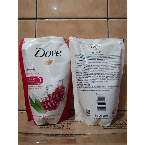 Dove Body wash reffill 400ml