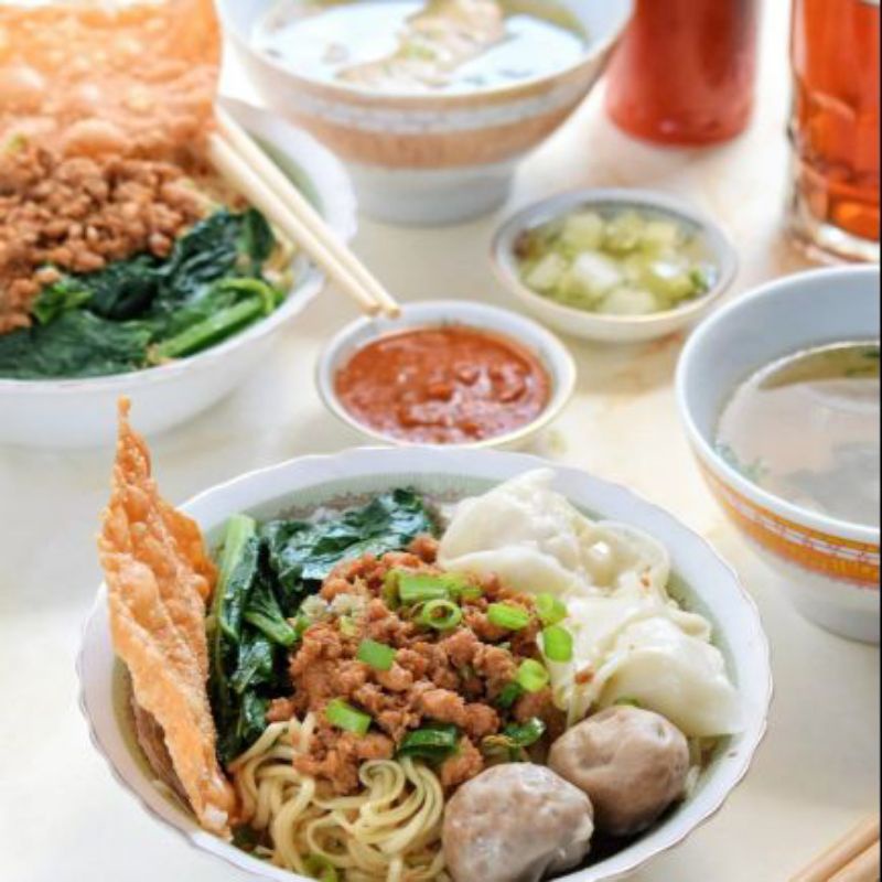 

mie ayam pakde bento