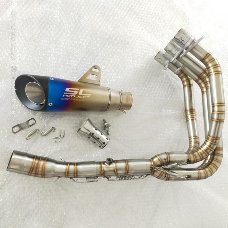 Knalpot Sc Project Fullsystem Zx25r