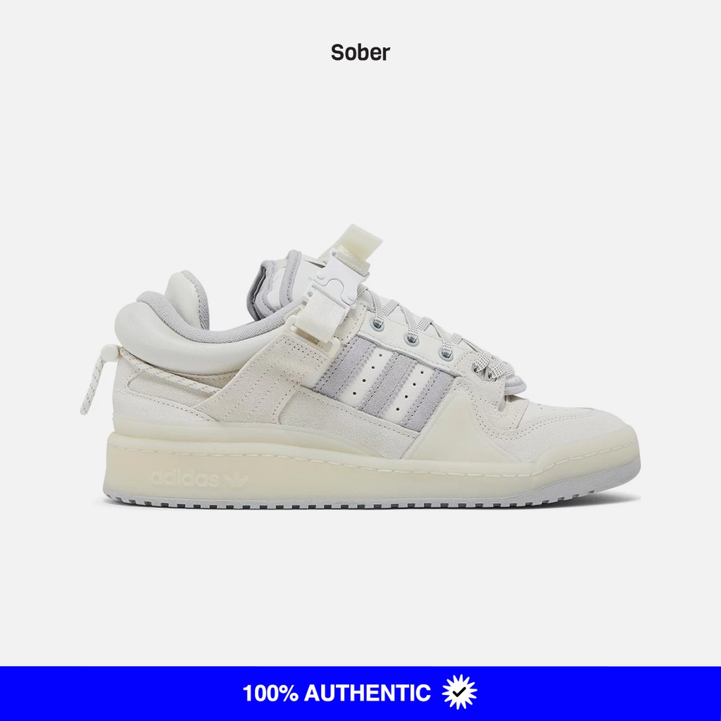 adidas x Bad Bunny Forum Buckle Low White