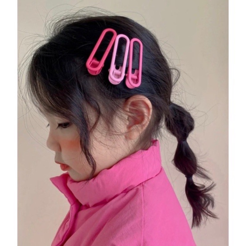 3PCS ! JEPIT PONI RAMBUT CLIP JAPANESE STYLE 3PCS / SET WARNA OMBRE