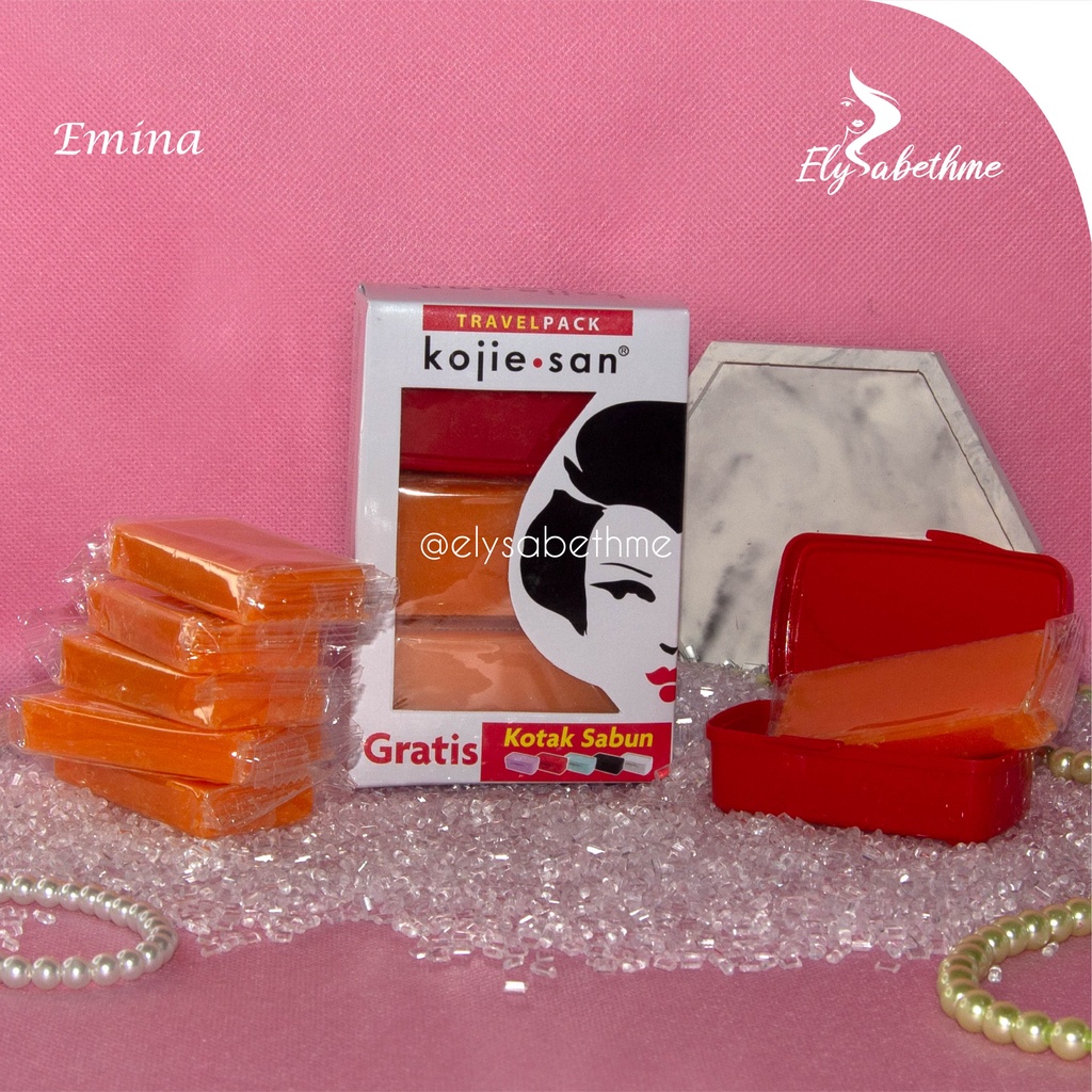 ✿ELYSABETHME✿ ｋ ｏｊｉｅ　ｓａｎ　たッい sabun kojic ACID soap best seller KOJIE SAN import