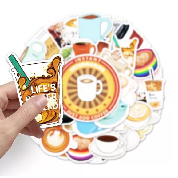 Need More Coffee PVC Sticker (10pcs)