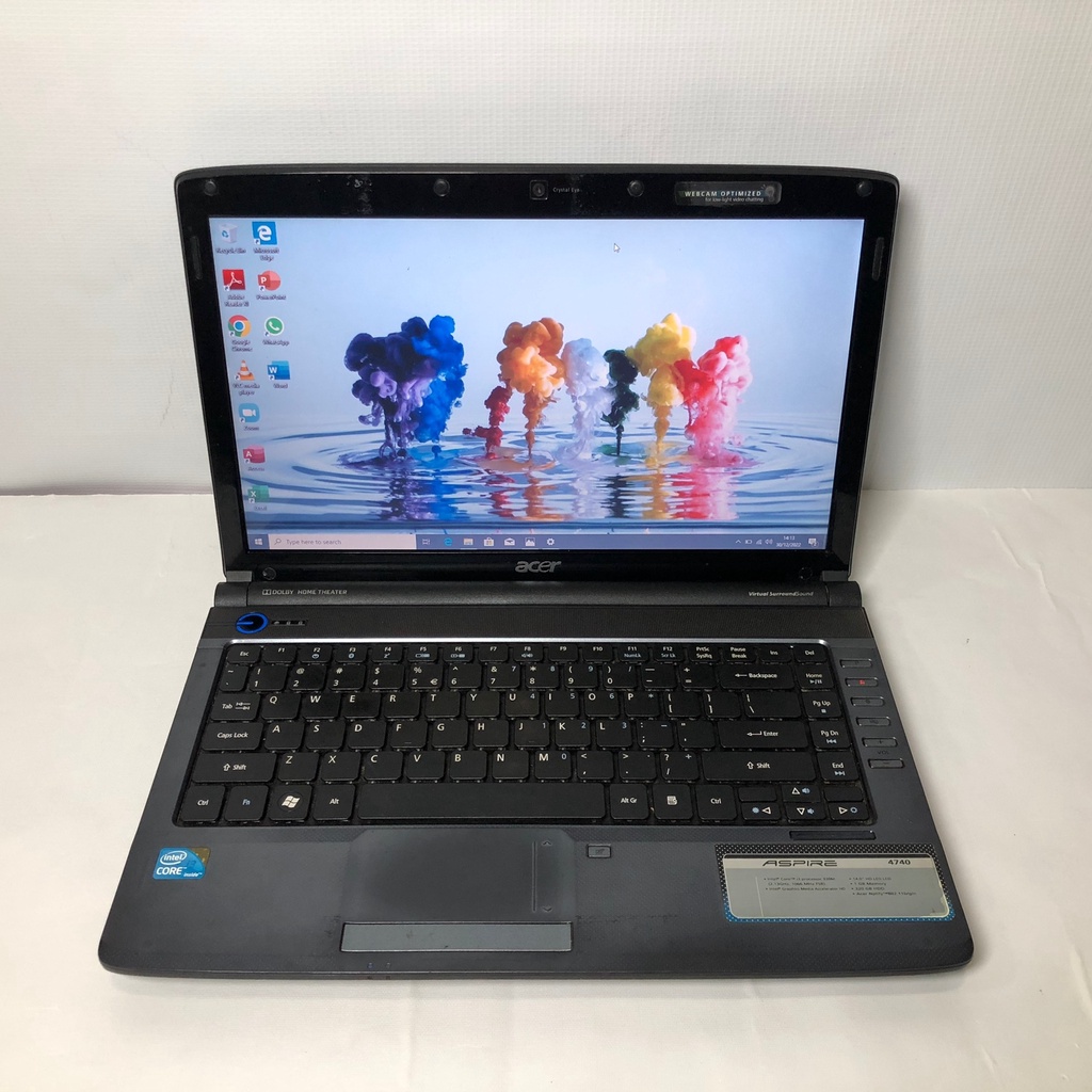 Laptop Acer Aspire 4740 Intel Core i3-M330 Ram 4GB HDD 320GB - Windows 10