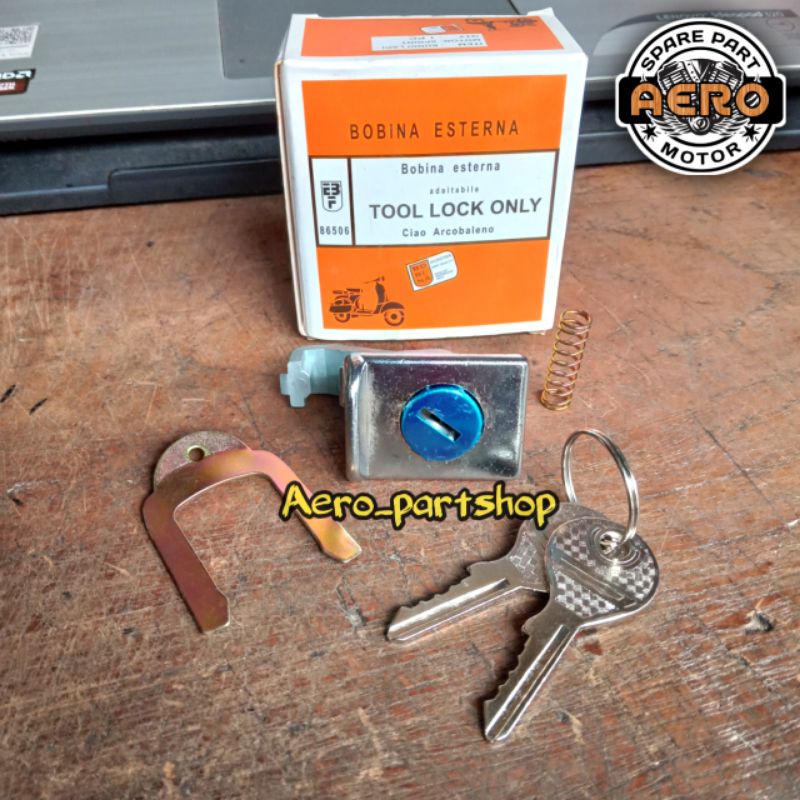KUNCI LACI VESPA KUNCI BOX VESPA SUPER SPRINT PX PS EXCEL PTS EXCLUSIVE