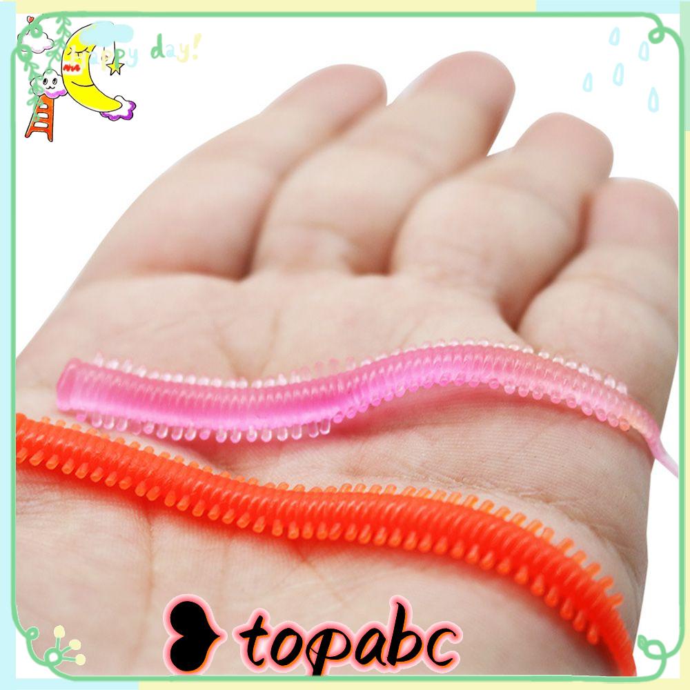 Top 10pcs Simulasi Umpan Pancing 80mm/0.76g TPE Bionic Soft Bait