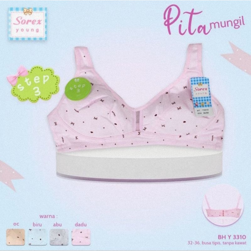 Sorex Miniset Bra Y3310 - BH Remaja Perempuan