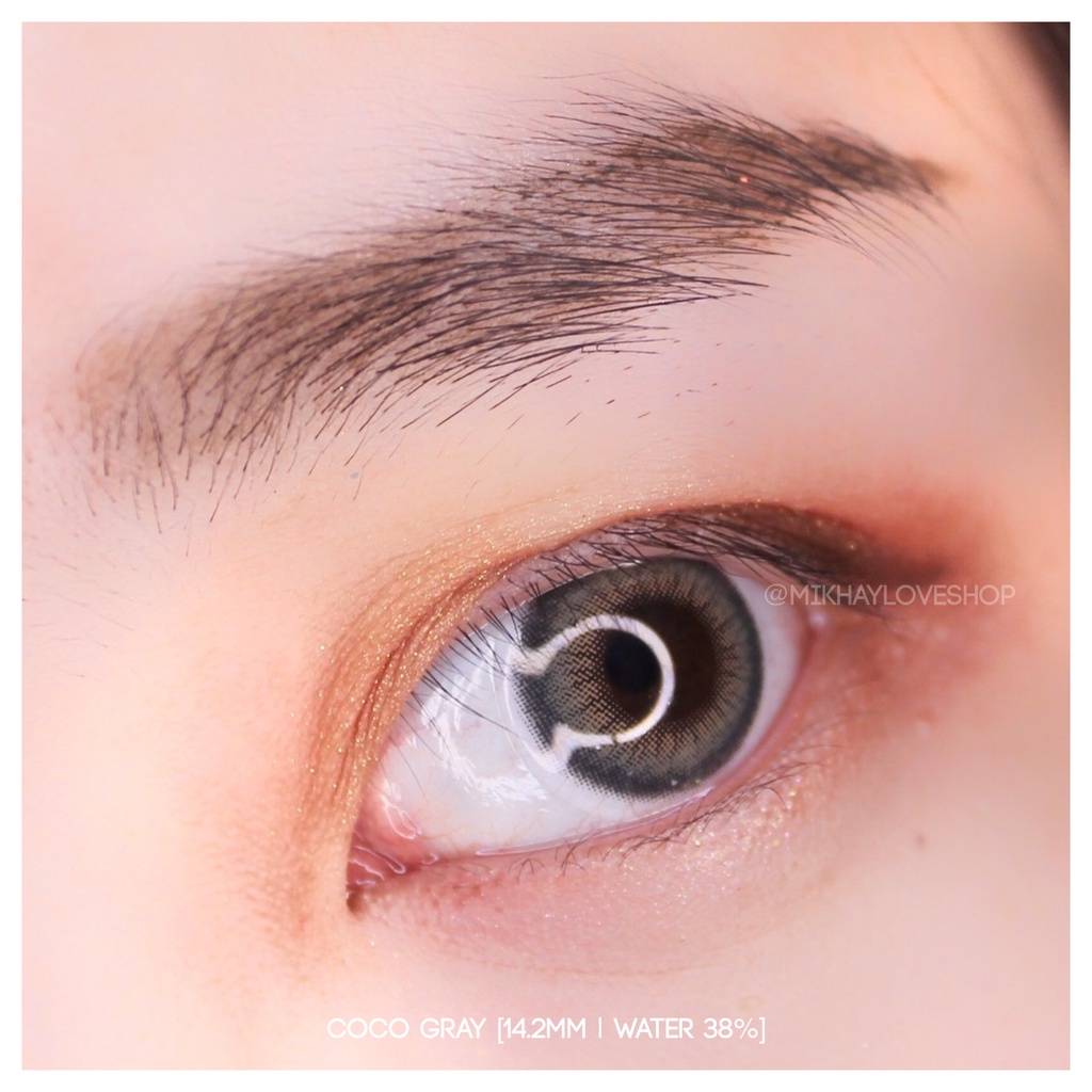 MIKHAYLOVESHOP Softlens Coco Gray (Grey) | EOS