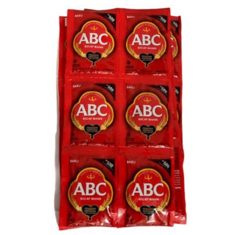 

[Harga Grosir] Kecap manis ABC 15 gram sachet renteng 500 an 1 renteng isi 12 pcs