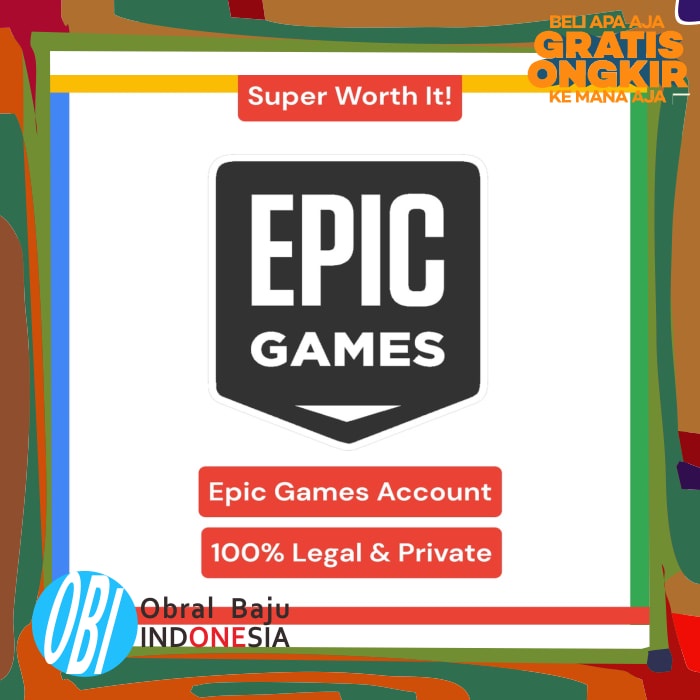 Obral / Original Sale Promo Akun Kumpulan Game Epic Games (Gta Borderline Battlefield Civilization