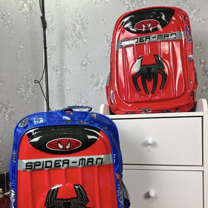 Tas Ransel Anak Cowok TK-SD KARAKTER MOTIF TIMBUL 3D LED