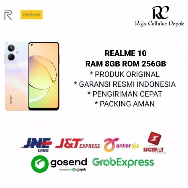 REALME 10 RAM 8GB ROM 256GB - GARANSI RESMI