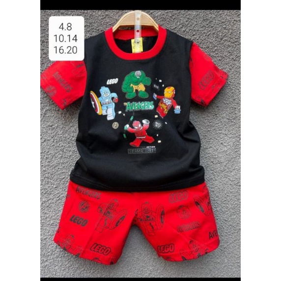 stelan anak laki-laki  Lengkong jaya untuk usia 1 sampai 10 tahun