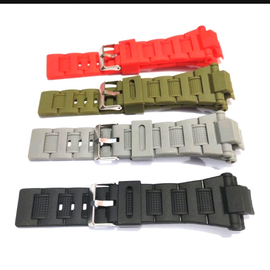 STRAP JAM TANGAN SPORT [ 6665 ] STRAP JAM TANGAN KARET TALI JAM TANGAN DIGITAL GISOK DIGITEK DLL