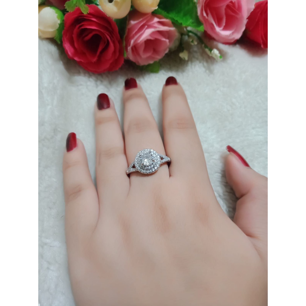 cincin wanita xuping motif terbaru kekinian model kore anti karat tidak luntur terbaru 2023