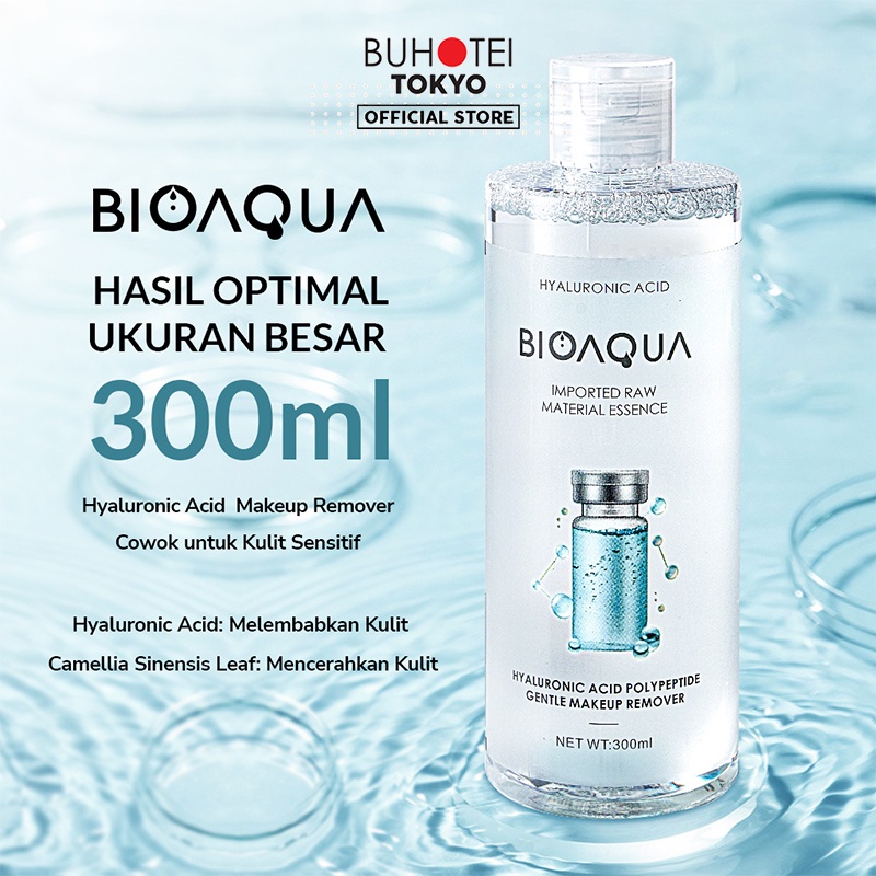 Jual BUHOTEI BIOAQUA Micellar Water Makeup Remover Hyaluronic Acid