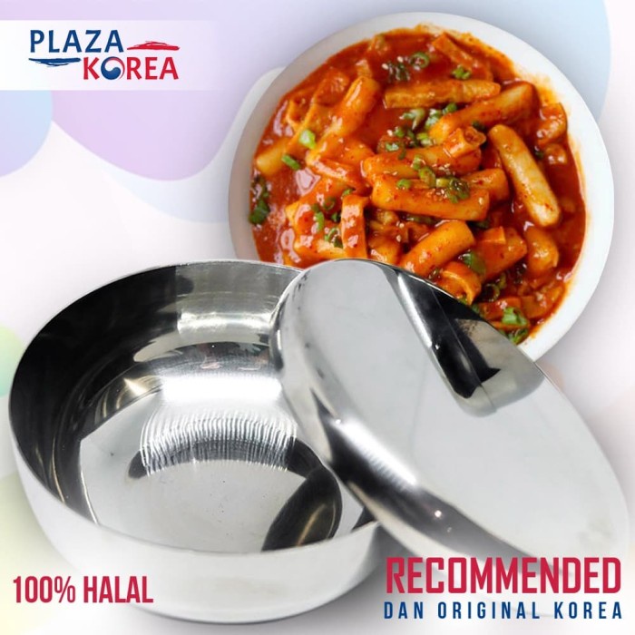 

⭐BISA COD⭐ BUNDLE TOKPOKI 200 GRAM FRESH + MANGKUK STAINLESS RICEBOWL 1pcs