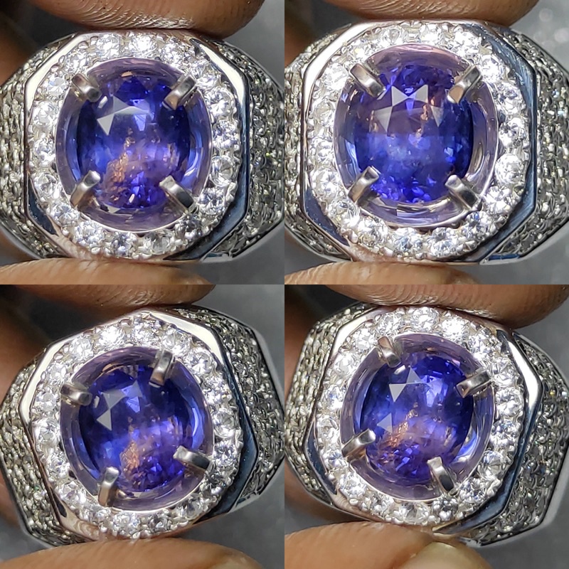 FANCY OR TRI COLOR SAPPHIRE 2.85 CTS
