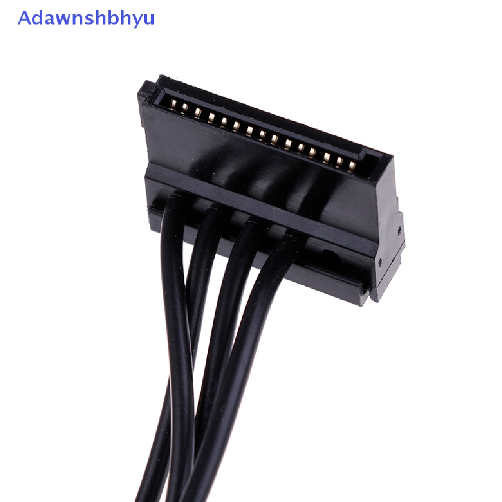 Adhyu Kabel power supply PC mini 4pin Ke Antarmuka SATA SSD Untuk motherboard lenovo ID