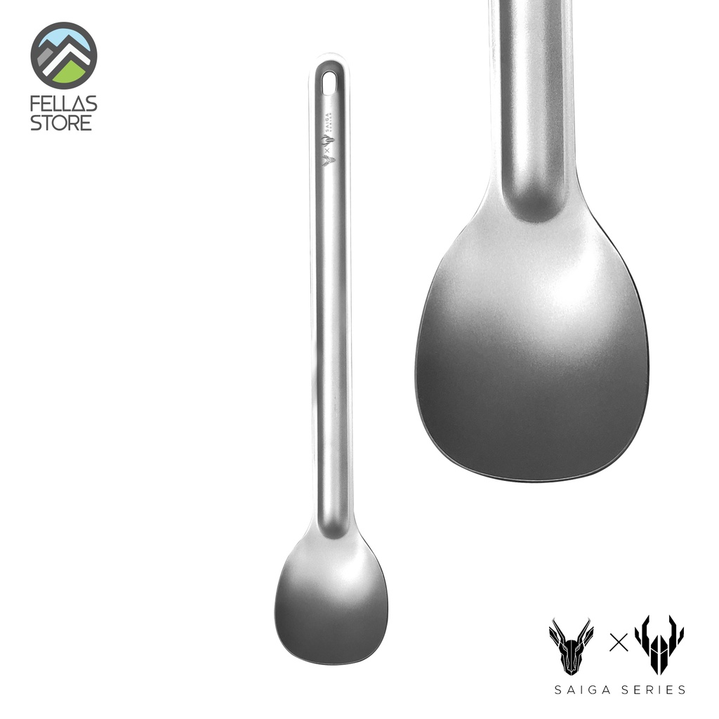 Saiga - Titanium Long Handle Spoon