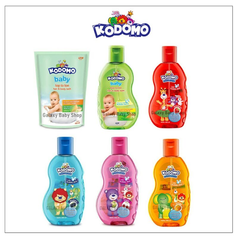 Kodomo shampoo & conditioner || kodomo bodywash 200 ml