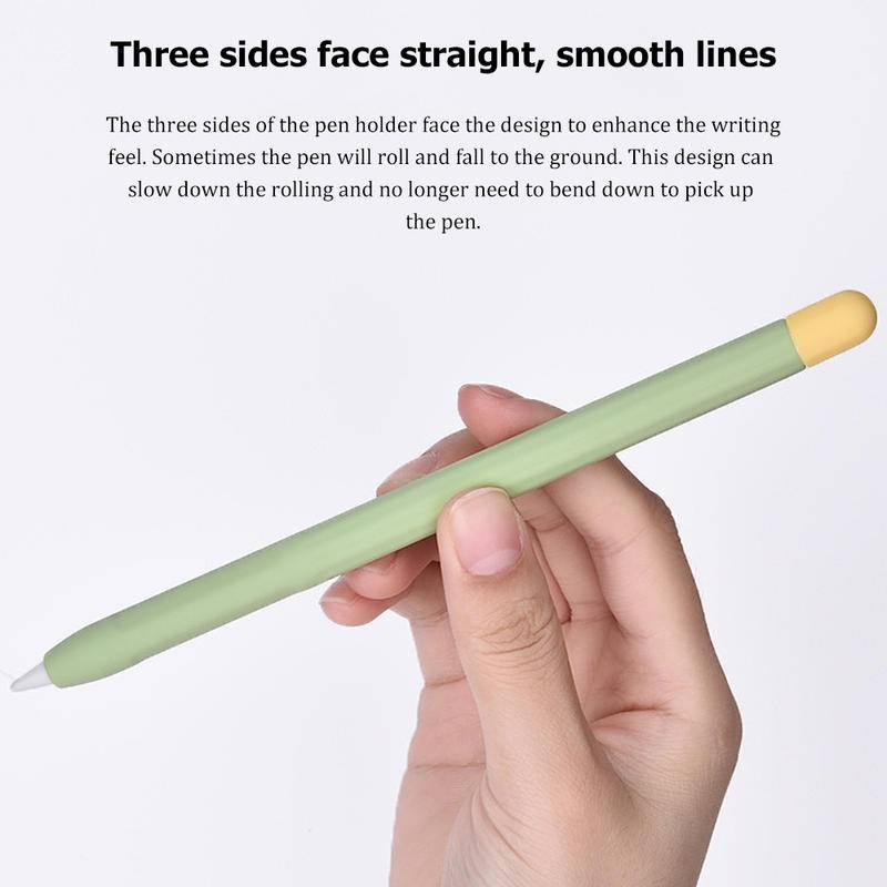 Tempat Pulpen Silikon Lembut Untuk Apple Pencil Generasi Ke 2 Stylus Pen Cover Untuk Apple Pencil 1st Gen Pelindung Case Aksesoris