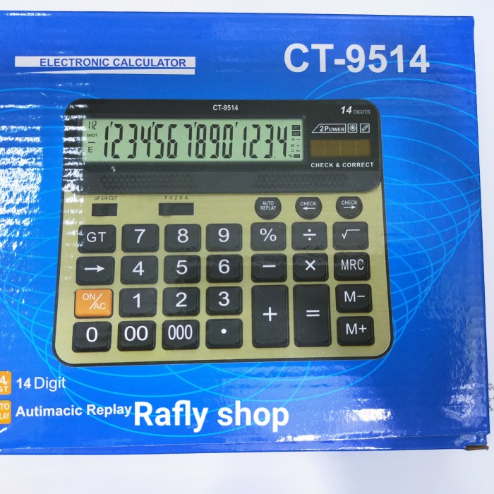 Bhd Kalkulator Dagang/Ukrn Besar/Jumbo Ct 9514