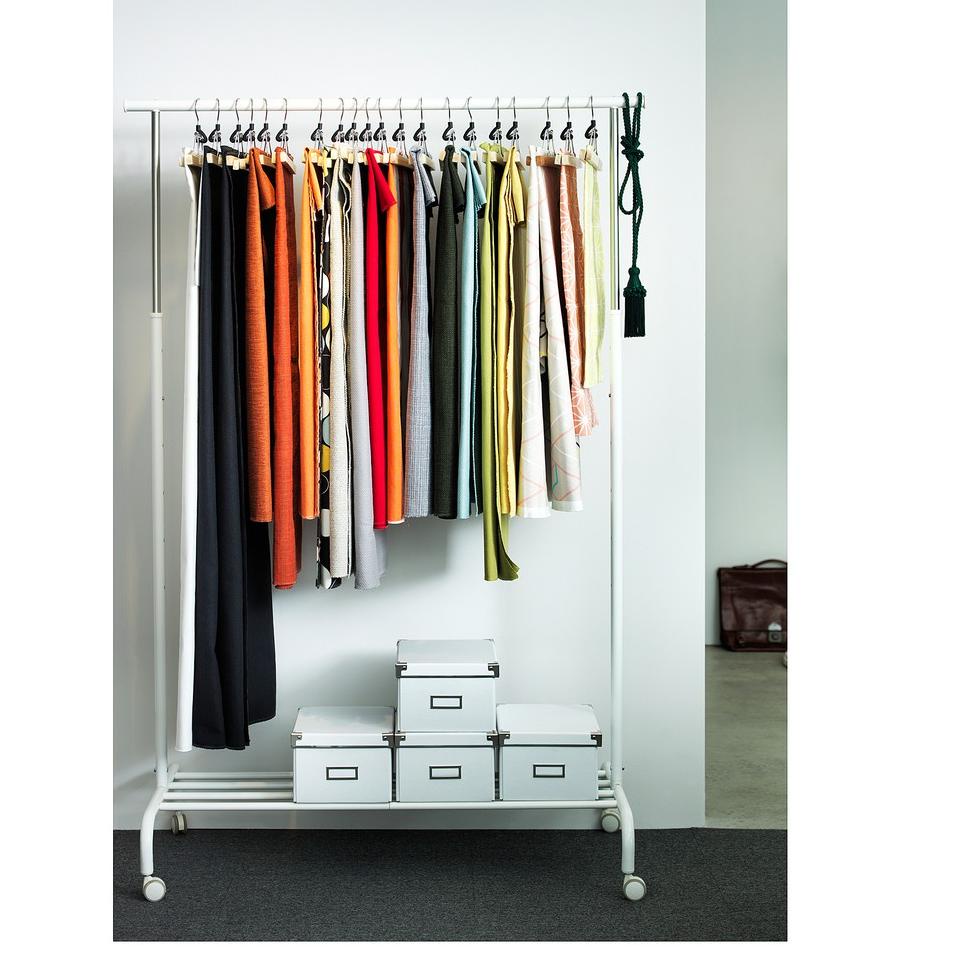 Harga Spesial.. RIGGA IKEA Rak Pakaian Gawang Baju Gantungan Baju Ikea Original