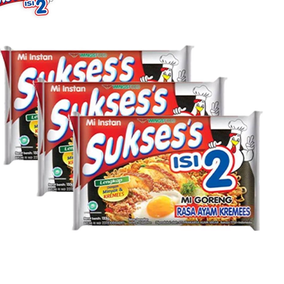 

₨ Mie Suksess Goreng Ayam Kremes 133 gr x3 ⇐