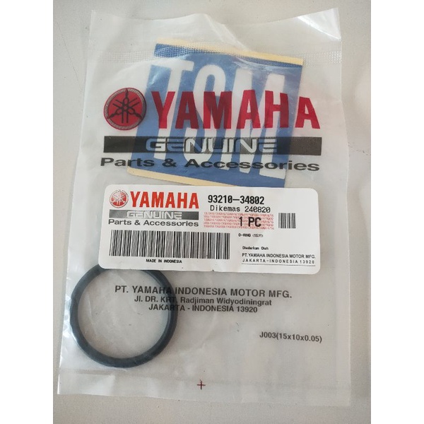 Karet sil o ring tutup klep baut oli filter saringan oli Jupiter MX Vixion Original Asli Yamaha 9321