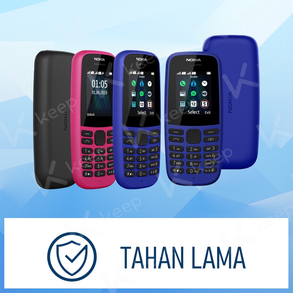 COD Nokia 105 2019 Dual Sim bahasa indonesia suara besar