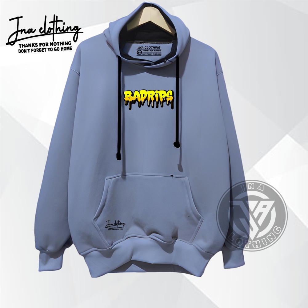 JNA Sweater Pria Distro Warna Denim Size M L XL XXL Hoodie Graffity Aestethic Simple Trending Masa Kini Remaja Dewasa Terpopuler