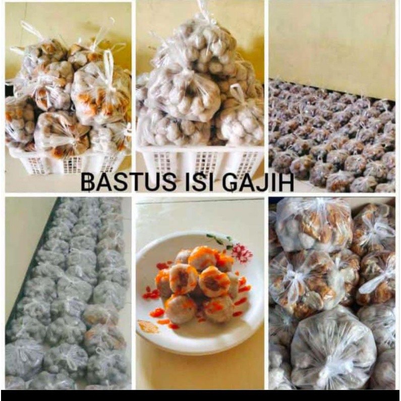 

Bastus isi gajih | Baso tusuk isi ±50 butir