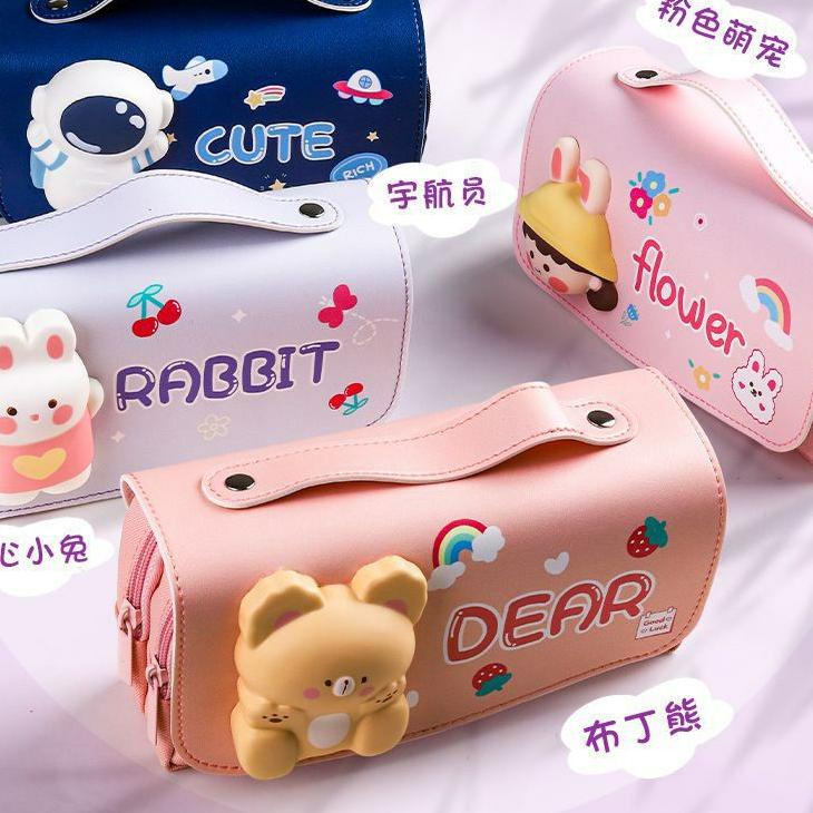 

[W-7O ☎] Pencil Case Squishy Lucu dan Mewah-pasti dikirim