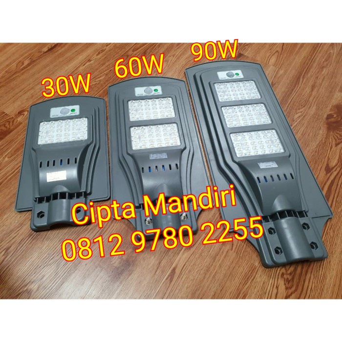 LAMPU SOLAR TENAGA SURYA 60W KUNING PJU SOLAR CELL 60WATT 60 WATT