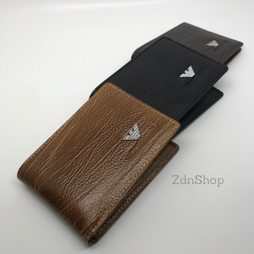 Dompet/Wallet Lipat  Kulit Asli Home Industries Mini Model Urat Kayu