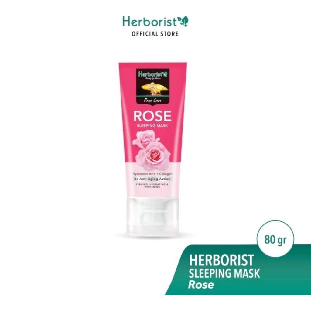 HERBORIST SLEEPING MASK ROSE 80GR