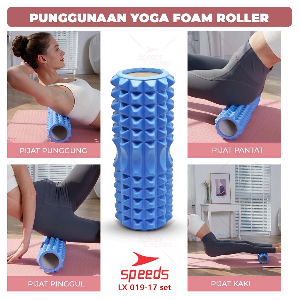 Yoga Roller Foam Roller Yoga Alat Fitness dan Yoga