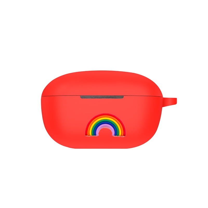 Kartun Earphone Case Cover Untuk Anker Soundcore Life A3i Silikon Nirkabel Bluetooth Earbud Pelindung Shell Case Dengan Kait