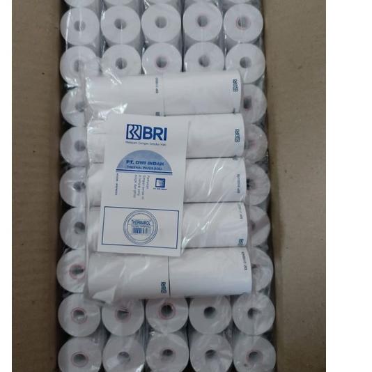

Only One 9.9 KERTAS EDC BRI 58x33 EDC BRILINK/AGEN BRILINK/LOGO BRI/STRUK THERMAL (1pack) GHT9