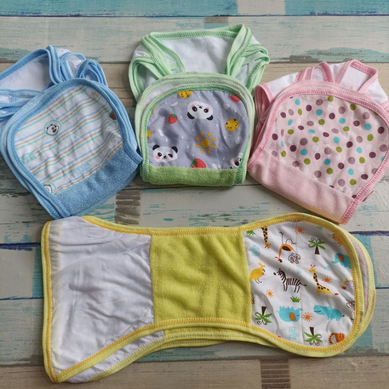 1 Lusin Popok Kain Bayi Baru Lahir Cotton Doble Handuk