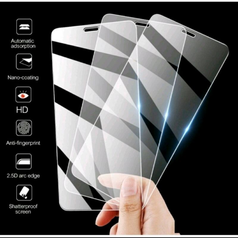 • TG OPPO Tempered glass / Pelindung Layar/  Anti gores kaca bening OPPO A17K Reno 8T A58 A78 5G FIND N2 FLIP