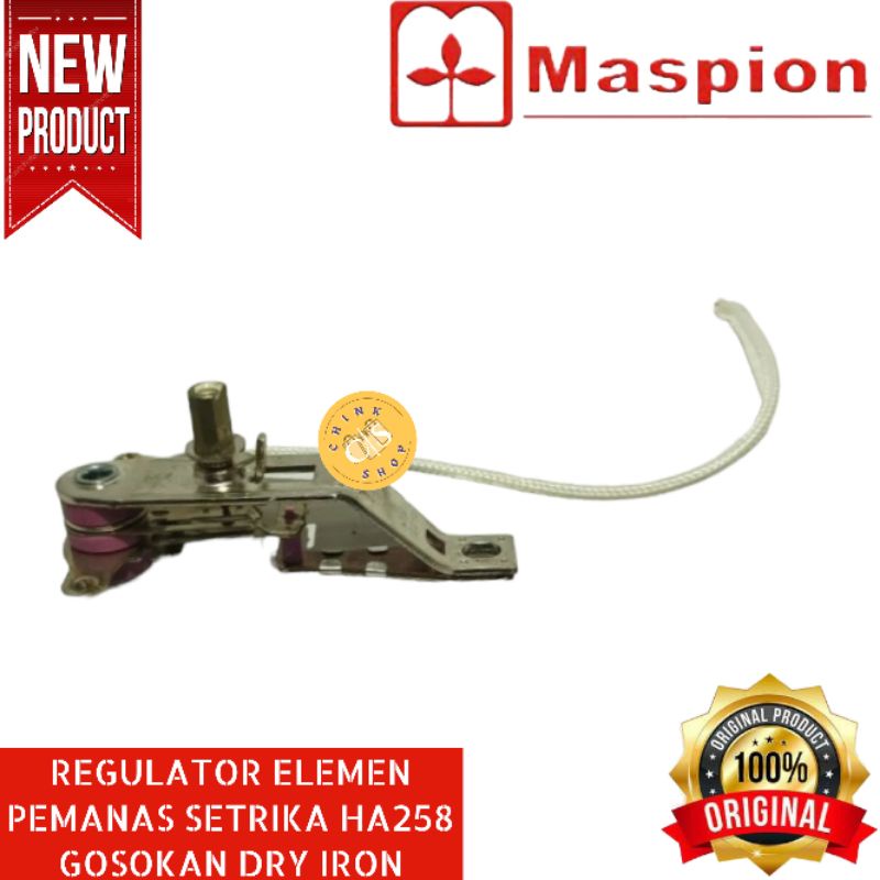 Jual Saklar Pengatur Suhu Elemen Pemanas Regulator Maspion Setrika Ha Ha Gosokan Dry Iron