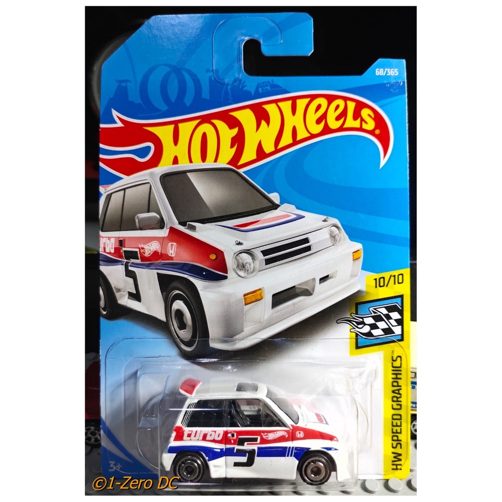 HotWheels ,JDM ,HW 2018, '85 Honda City Turbo 2 putih,HW New Model