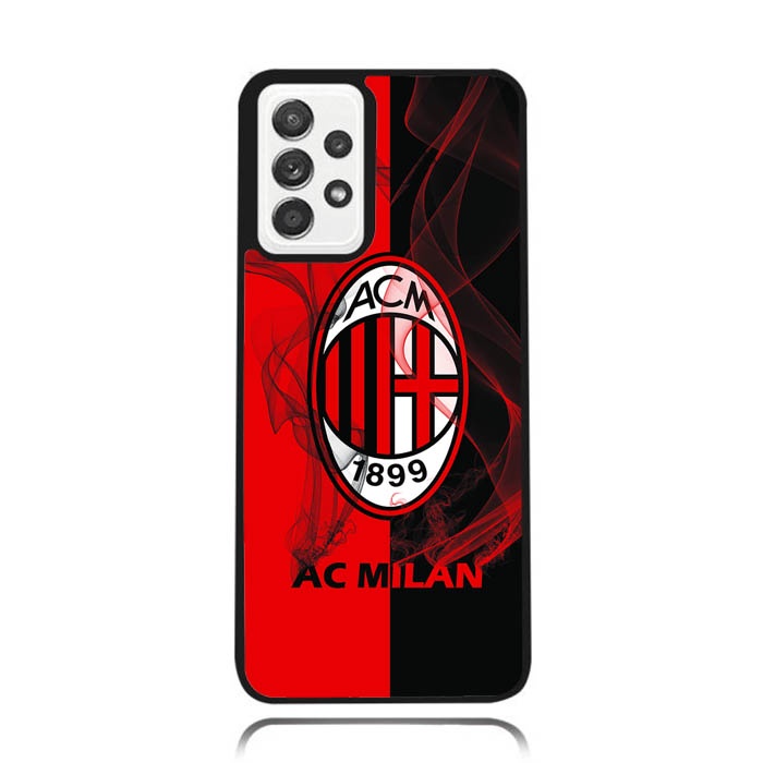Casing Case Samsung Galaxy A33 A53 A73 A32 A52 A72 4G 5G AC Milan D198