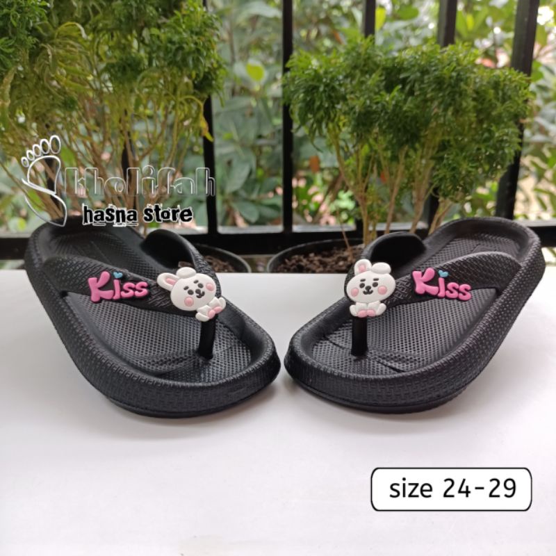 Sandal jepit anak perempuan Karakter lucu Balacca size 24-29