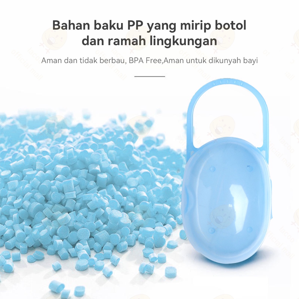 Lacoo Pacifier case Kotak empeng dot teether Wadah dot bayi