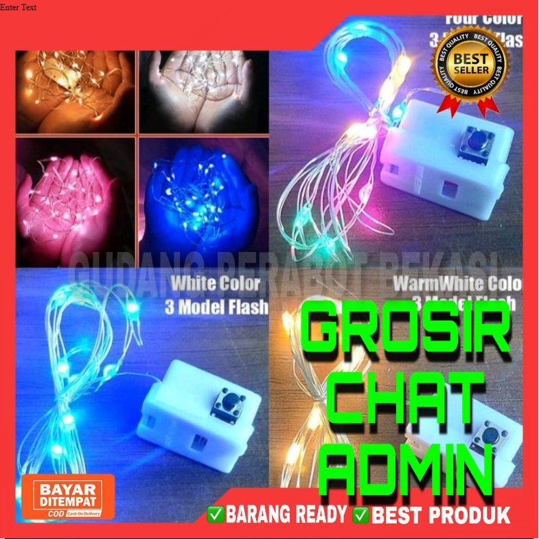 Jual Gpb Lampu Kawat Led Rainbow Meter Koli Isi Pcs