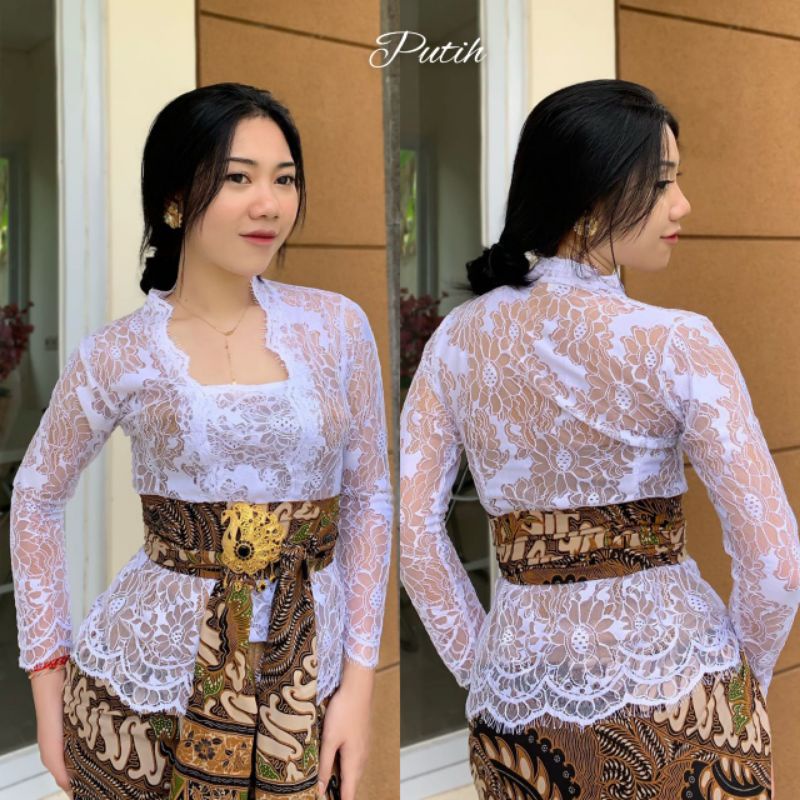 kebaya  Bali jadi brokat semiprancis premium